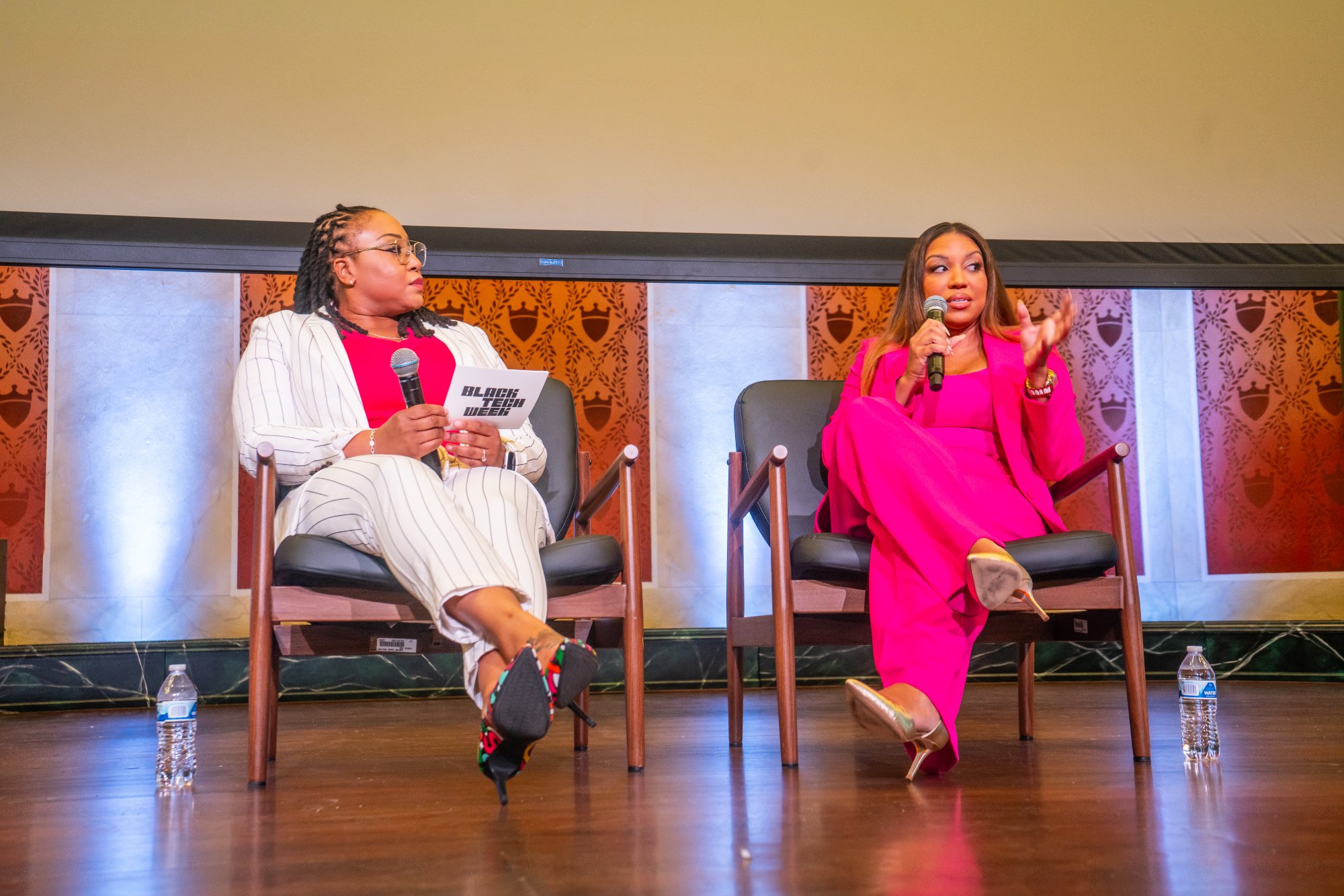 Shauna Smith speaking at Black Tech Week 2023