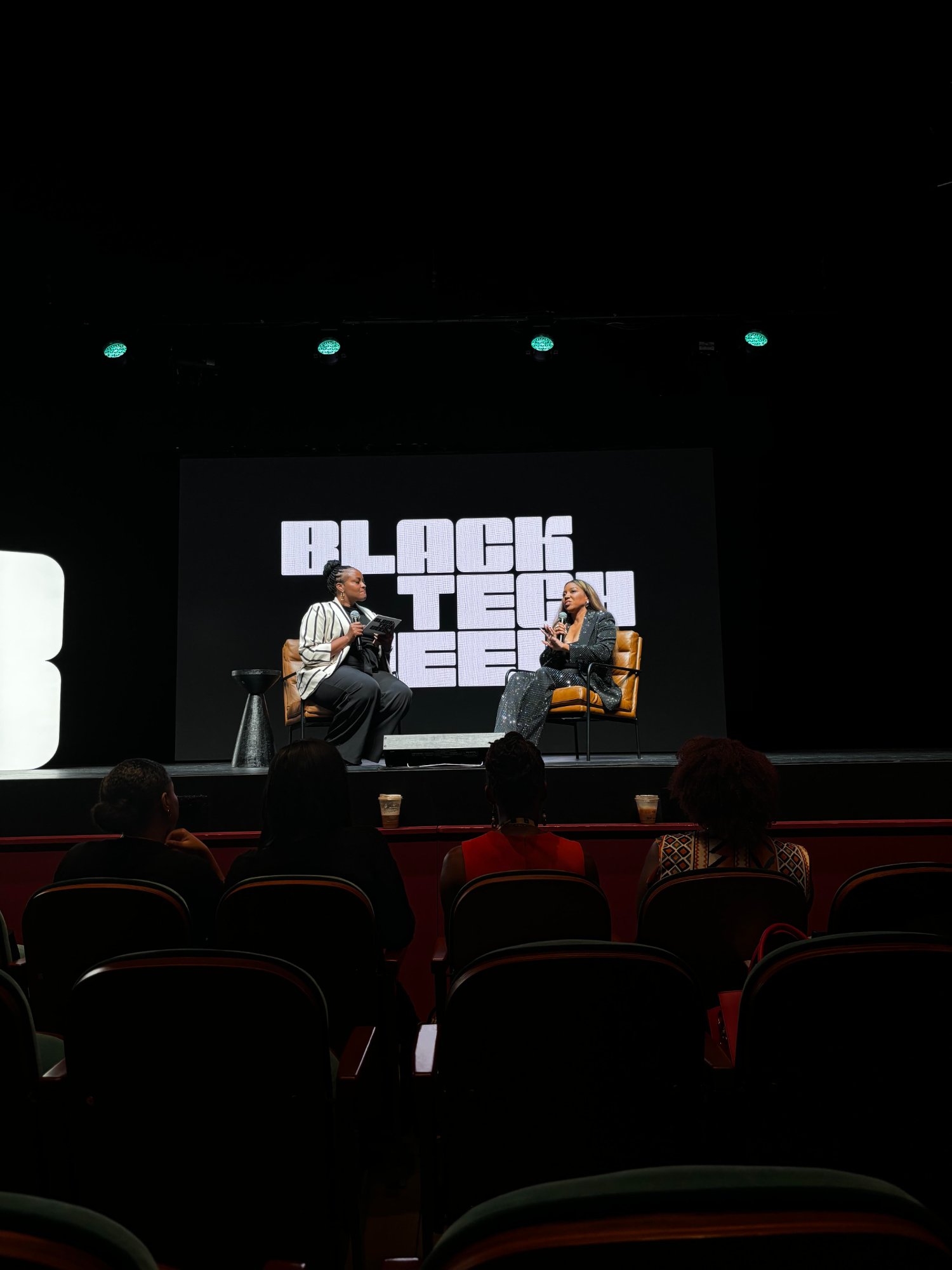 Shauna Smith speaking at Black Tech Week 2024